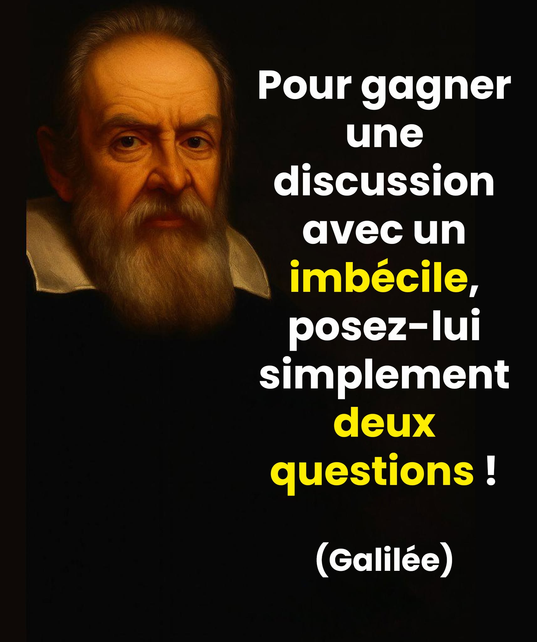 La façon la plus intelligente de gagner une dispute avec un imbécile 😂 Consultez le premier commentaire 👇