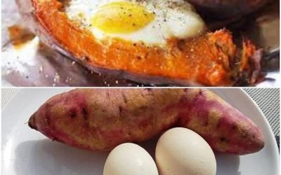 Savourez le plaisir de la patate douce et des œufs : un délice sans pain