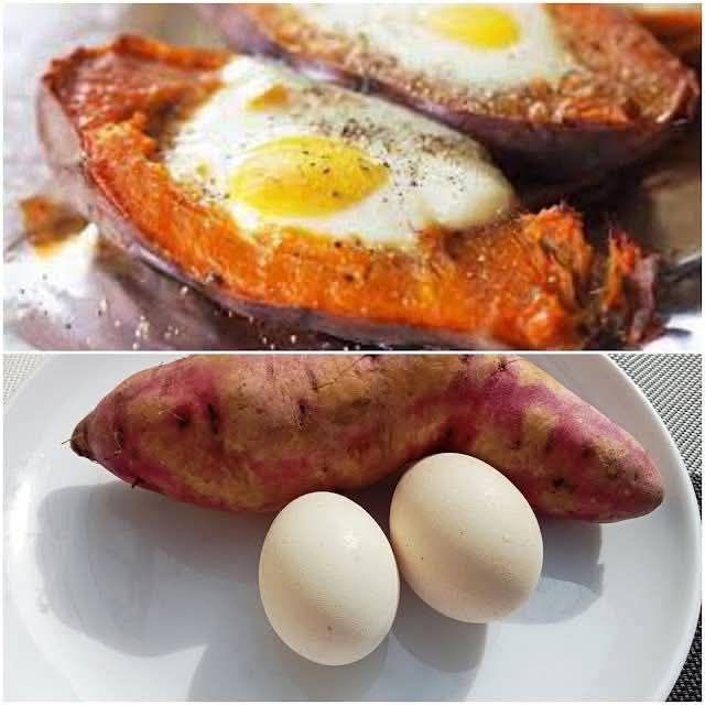 Savourez le plaisir de la patate douce et des œufs : un délice sans pain