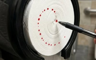 Soyez très prudent si vous entrez dans des toilettes publiques et que vous voyez ceci… Voir plus