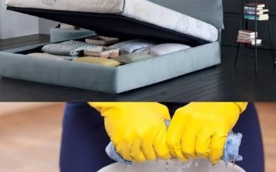 Astuce maison : Comment enlever la poussière sous les meubles – La technique du chiffon humide qui fonctionne !
