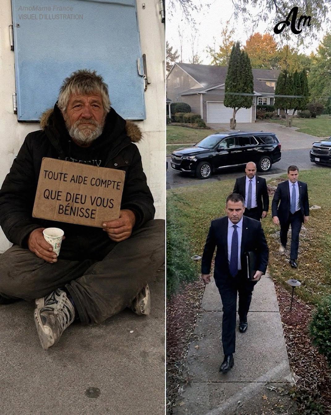 J’ai donné mes 20 derniers dollars à un sans-abri dans une station-service — le lendemain matin, trois SUV noirs se sont garés dans mon allée, et j’ai cru que j’allais tout perdre.  Je suis mère célibataire. Je fais des doubles services dans un restaurant et j’arrive à peine à payer mes factures. Mon fils de sept ans, Eli, est la seule raison qui me fait tenir le coup.  Mardi dernier, je me suis arrêtée pour faire le plein en rentrant chez moi. Il me restait exactement 23 dol… En voir plus