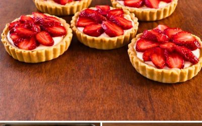 Tartelettes aux fraises et crème pâtissière : dessert rapide, facile et irrésistible
