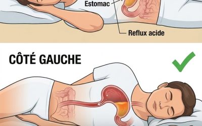 Notez que si vous dormez toujours sur le côté droit, vous devriez... Voir plus