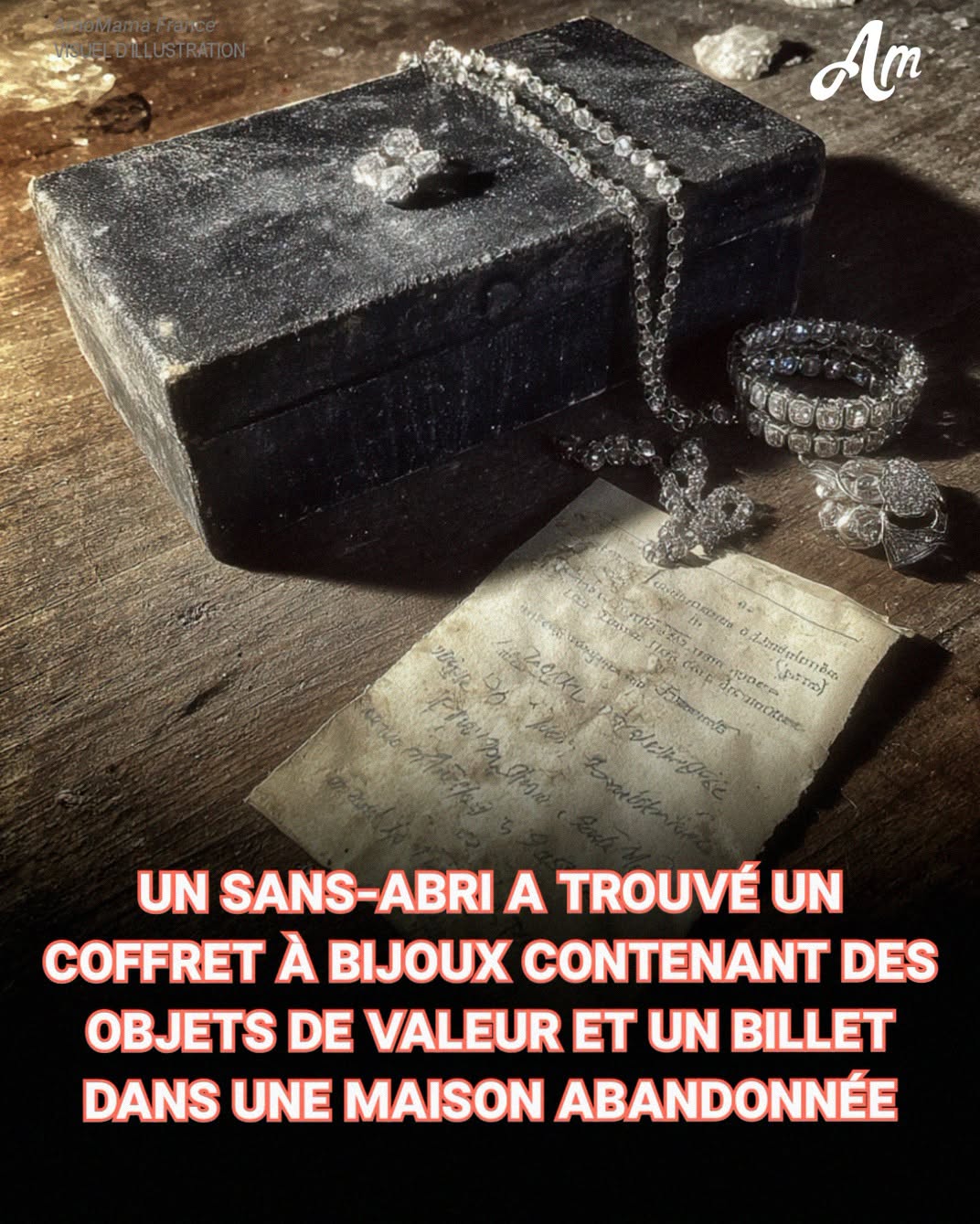 Il vivait dans la rue depuis 13 ans. À 43 ans, il ne possédait presque rien, mais il avait une règle : il ne mendiait jamais. Il faisait des petits boulots, portait des cartons, nettoyait des jardins, faisait tout ce pour quoi on voulait bien le payer. Il survivait dans la dignité.  Cette nuit-là, il avait trouvé refuge dans une autre maison abandonnée. Alors qu’il s’allongeait sur le sol poussiéreux, il remarqua une planche de parquet qui bougeait. Piqué par la curiosité, il… En voir plus