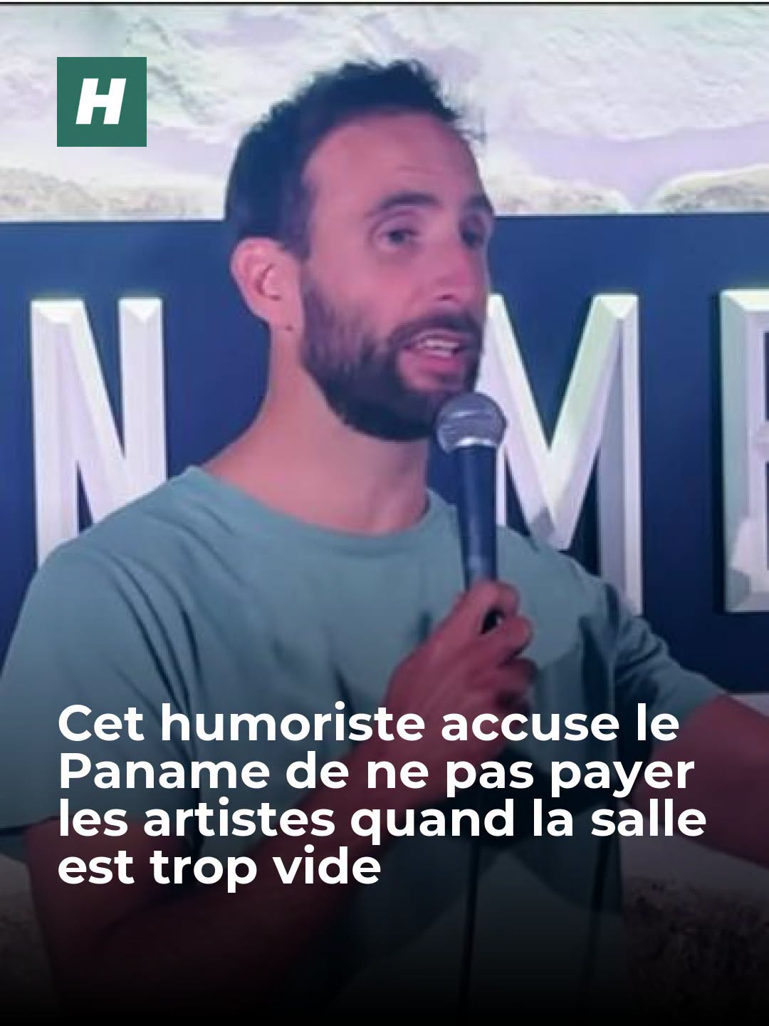 L’humoriste affirme que le Paname art café refuse de payer les artistes lorsque les salles sont trop vides et vire ceux qui se plaignent. La direction du comedy club dénonce un « coup de com ».