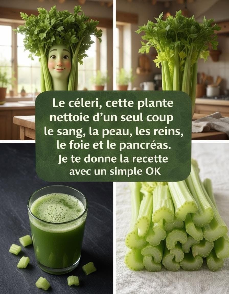 Découvrez la plante qui, en une seule dose, purifie votre sang, régénère votre peau et nettoie en profondeur vos reins, votre foie et votre pancréas Article complet dans le premier commentaire