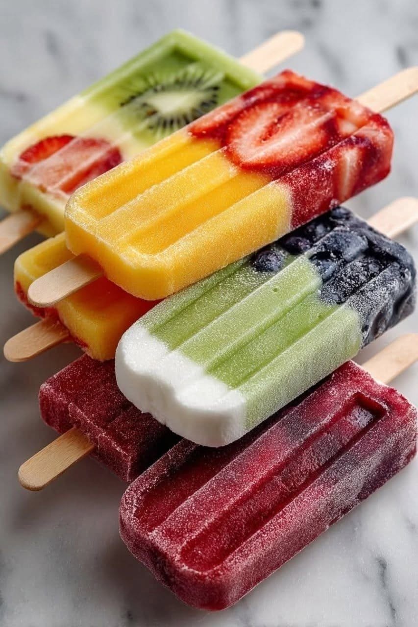 Glaces maison faciles à préparer pour l’été La recette se trouve dans le premier commentaire.