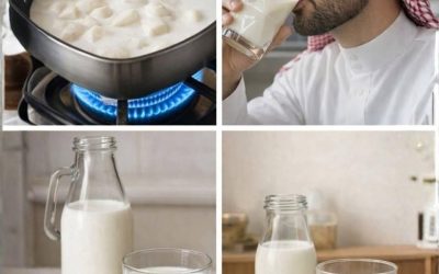 🌿 L'ail cuit dans du lait : une habitude bénéfique ou quelque chose à éviter ?