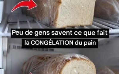 Peu de gens savent à quoi sert la congélation du pain 🤯