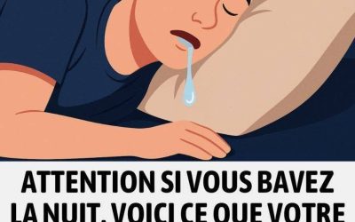 Attention si vous bavez la nuit, voici ce que votre corps essaie de vous dire