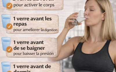 Quand faut-il boire de l’eau ? 4 moments clés pour améliorer votre santé et votre énergie… en savoir plus