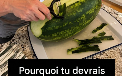 Réutiliser les pelures de pastèque : des idées créatives pour votre cuisine et votre jardin